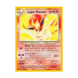 Pokemon Pokemon Neo Destiny Light Flareon (U) #46 Fair - Image 1