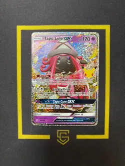 Pokemon Tapu Lele GX 60/145 Celebrations Classic Ultra Rare Full Art FCEP - Image 1