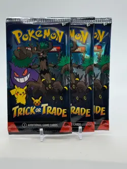 Pokemon 2024 Trick or Trade BOOster Bundle Pack Lot of 3 Sealed - Image 1