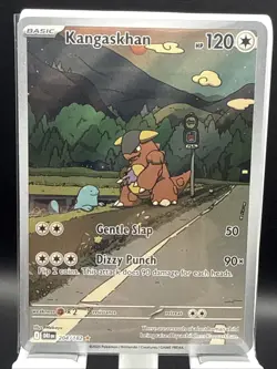 Kangaskhan #204/182 Illustration Rare Destined Rivals Pokemon 2025 NM - Image 1