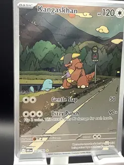 Kangaskhan #204/182 Illustration Rare Destined Rivals Pokemon 2025 NM - Image 2