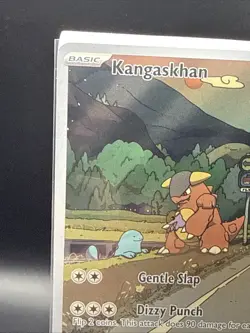 Kangaskhan #204/182 Illustration Rare Destined Rivals Pokemon 2025 NM - Image 4