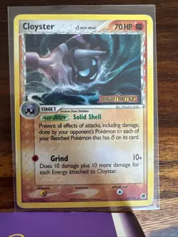 Cloyster 14/101 Rare Dragon Frontiers Pokemon Reverse Holo Lightly Played - Image 1