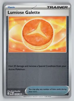 LUMIOSE GALETTE 078/088 UNCOMMON PERFECT ORDER POKEMON REVERSE HOLO NM - Image 1