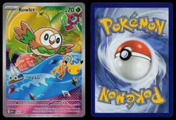Rowlet - 043 043 ME: Mega Evolution Promo MEP Holo Promo Pokemon NM - Image 3