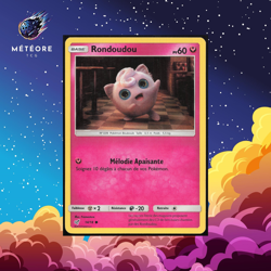 Carte Pokemon Rondoudou 14/18 Detective Pikachu Francais - Image 1