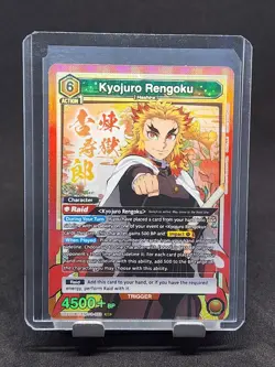 Union Arena Demon Slayer Vol 2 Kyojuro Rengoku (SR) UEX05BT/KMY-3-072 - Image 1