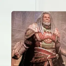 Magic Gathering Lotr Middle Earth Card Art Series Theoden King of Rohan 25/81 - Image 2