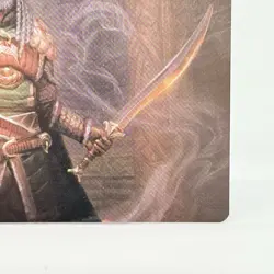 Magic Gathering Lotr Middle Earth Card Art Series Theoden King of Rohan 25/81 - Image 4