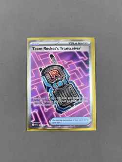 Team Rocket's Transceiver 263/217 Ultra Rare Card - Pokemon Ascended Heroes NM - Image 1
