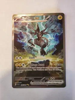 Pokemon Black Bolt Zekrom EX TCG Special Illustration Rare Card 166/086 - Image 1