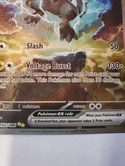 Pokemon Black Bolt Zekrom EX TCG Special Illustration Rare Card 166/086 - Image 4