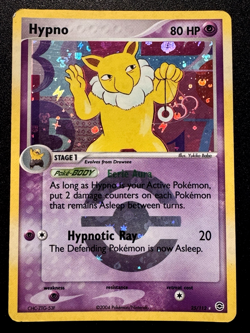 Hypno 25/112 EX FireRed & LeafGreen Pokemon Card Reverse Holo Foil Rare MP - Image 1