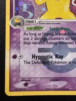 Hypno 25/112 EX FireRed & LeafGreen Pokemon Card Reverse Holo Foil Rare MP - Image 5