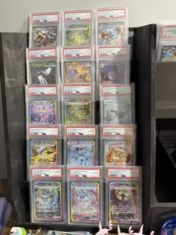 Pokemon Mystery SLAB Pack PSA GRADED SLAB + 1 IR, SIR, Or Promo Card - Image 2