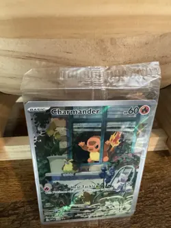 Pokemon TCG Charmander 044 Promo Scarlet & Violet Holo Card SEALED - Image 2