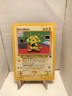 Pokemon TCG Electabuzz Black Star League Promo Card #46 WOTC NM - Image 1