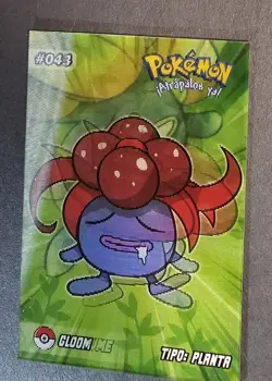 ODDISH X GLOOM X VILEPLOOM - POKEMON RARE 3D EVOLUTION CCG HOLO CARD - Image 2