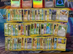 Vintage Pokemon Card Lot E Series Fire Latios Eevee Pikachu 90 Cards - Image 3