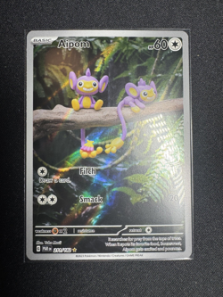 Aipom - 211/182 - Illustration Rare - Paradox Rift - Pokemon Card - NM/M - Image 1