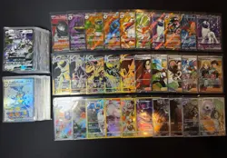 Lot of 150 Pokemon Cards V/VMAX/EX/Full Art/GX/Trainer/Holos Modern Collection - Image 1