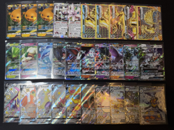 Lot of 150 Pokemon Cards V/VMAX/EX/Full Art/GX/Trainer/Holos Modern Collection - Image 3