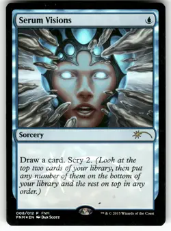 Serum Visions 8 Promo FNM Promos Magic: The Gathering Foil Lightly Played - Image 1