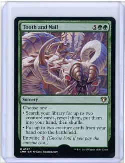 Tooth and Nail Commander Masters Artist Proof MTG - Image 1