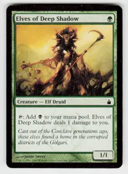 Ravnica: City of Guilds #161 Elves of Deep Shadow - Image 1