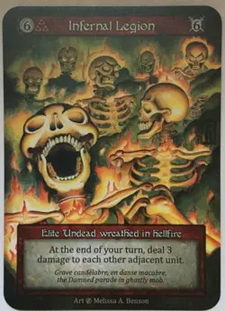 Infernal Legion Non Foil - Sorcery Contested Realm Beta - Image 1