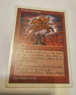 Winds Of Change 5th Edition 5E MTG Magic The Gathering HP - Image 1