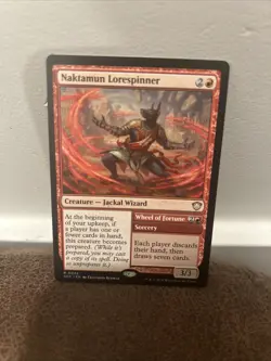 MTG Naktamun Lorespinner [Secrets of Strixhaven Commander] Near Mint Magic - Image 1