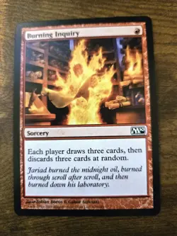 Burning Inquiry: Core Set 2010 (M10): Regular: Never Played: MTG - Image 1
