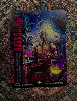 Magic: The Gathering Mindcrank Iron Maiden Artifact SLD Alt Art Reg 2186 EN 2023 - Image 2