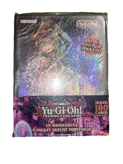 3 DIFFERENT BINDERS YUGIOH KONAMI OFFICIAL THE DARK MAGICIANS 9-POCKET DUELIST - Image 5