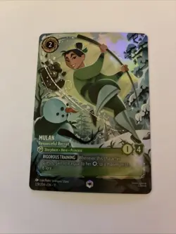 Mulan Resourceful Recruit Enchanted 229/204 Disney Lorcana Winterspell - Image 1