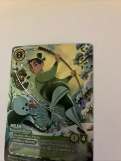 Mulan Resourceful Recruit Enchanted 229/204 Disney Lorcana Winterspell - Image 3