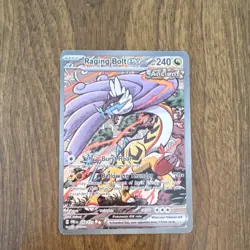 Raging Bolt ex Special Illustration Rare 166/131 Holo Pokemon Card 240 HP - Image 1