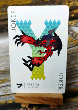 Yveltal - 2013 Yveltal Pokemon Y Poker Deck - Pokemon XY Playing Card - Image 1