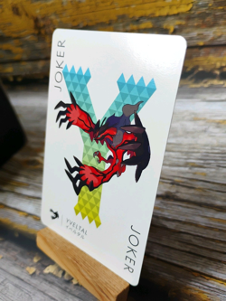 Yveltal - 2013 Yveltal Pokemon Y Poker Deck - Pokemon XY Playing Card - Image 2