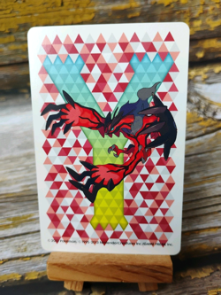 Yveltal - 2013 Yveltal Pokemon Y Poker Deck - Pokemon XY Playing Card - Image 4