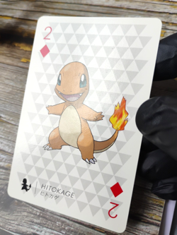 Charmander - 2013 Yveltal Pokemon Y Poker Deck - Pokemon XY Playing Card - Image 3