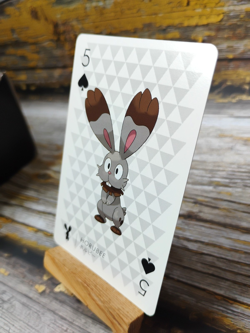 Bunnelby - 2013 Yveltal Pokemon Y Poker Deck - Pokemon XY Playing Card - Image 2