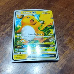 Raichu GX 29/73 Shining Legends Ultra Rare Holo Pokemon Card 210 HP - Image 1