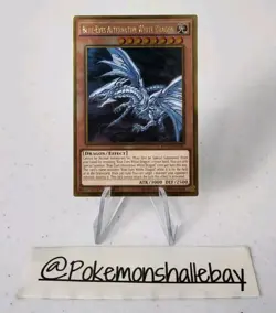 Blue-Eyes Alternative White Dragon MVP1-ENG46 *VLP* 1st Edition Gold Rare Yugioh - Image 1