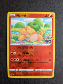 Numel (Peelable Ditto) 013/078 Pokemon GO Reverse Holo 2022 Card NM - Image 1
