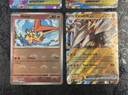 POKEMON MEGA ABOMASNOW EX-MEGA LUCARIO EX-VICTINI-EXCADRILL EX CARDS (SET OF 4) - Image 3