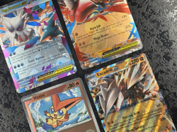 POKEMON MEGA ABOMASNOW EX-MEGA LUCARIO EX-VICTINI-EXCADRILL EX CARDS (SET OF 4) - Image 4