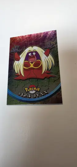 Pokemon Jynx #124 Series 3 Rainbow Foil Topps Card RARE - Image 1