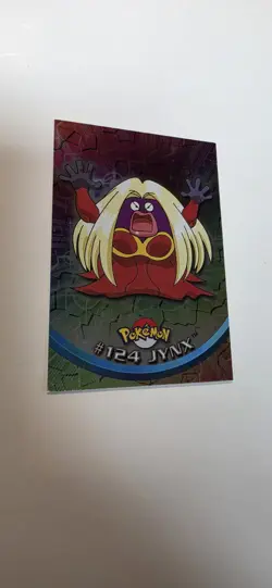 Pokemon Jynx #124 Series 3 Rainbow Foil Topps Card RARE - Image 2